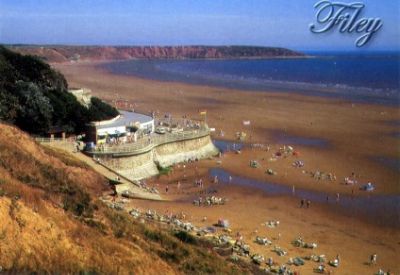 Sunny Filey Seafront